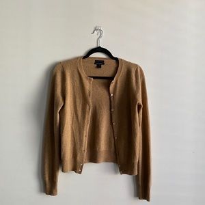 J Crew | Cashmere Button Up Sweater